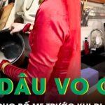 Cô dâu vo gạo nấu cơm cho bố mẹ trước khi đi lấy chồng khiến cư dân mạng thắc mắc