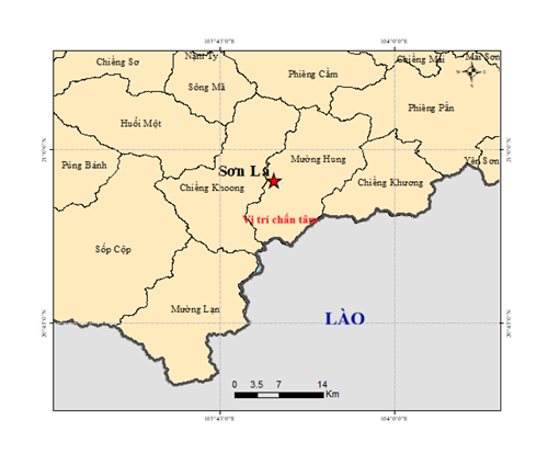 Vừa xảy ra động đất gây rung lắc mạnh ở Sơn La- Ảnh 1.