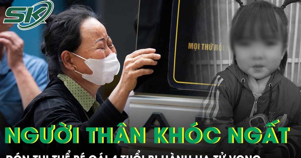 Người thân khóc nghẹn đón thi thể bé gái 4 tuổi bị hành hạ: Bố đẻ đi làm miền Nam, mới lên Hà Nội 2 tuần