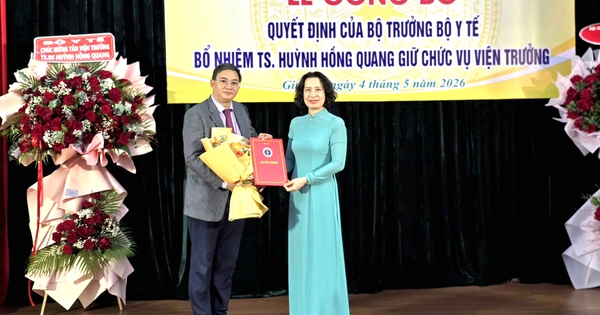 Bộ Y tế công bố quyết định bổ nhiệm Viện trưởng Viện Sốt rét – Ký sinh trùng – Côn trùng Quy Nhơn