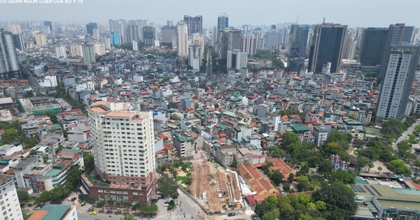 Hiện trạng khu vực GPMB phục vụ Vành đai 2,5 qua phường trung tâm Hà Nội
