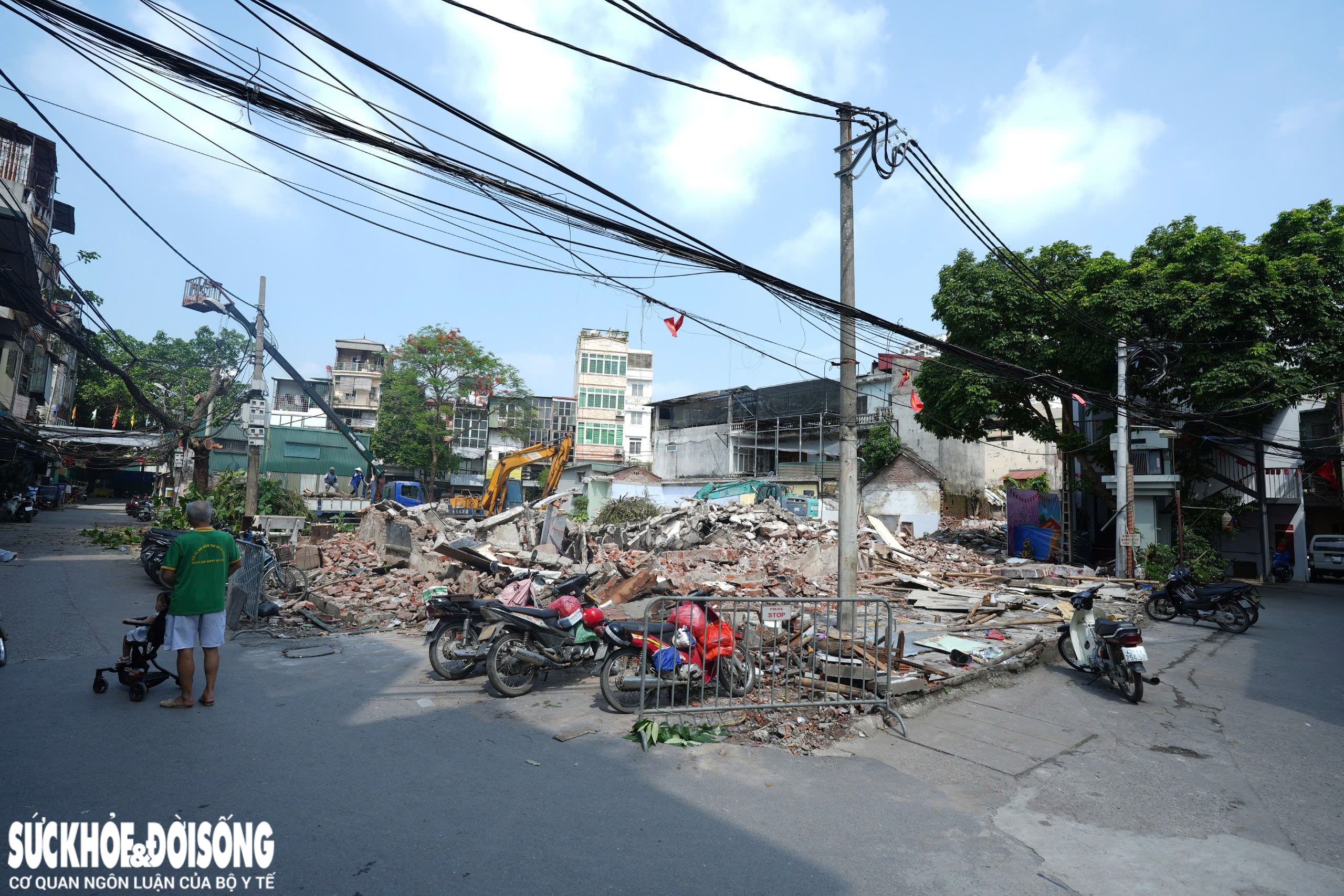 Đốn hạ loạt cây xanh làm đường huyết mạch ở trung tâm Hà Nội- Ảnh 6. Đốn hạ loạt cây xanh làm đường huyết mạch ở trung tâm Hà Nội- Ảnh 6.