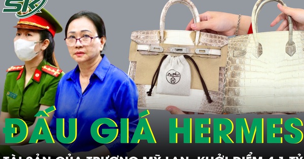 Hai chiếc Hermes ‘khét tiếng’ của Trương Mỹ Lan đấu giá khởi điểm 4,1 tỷ