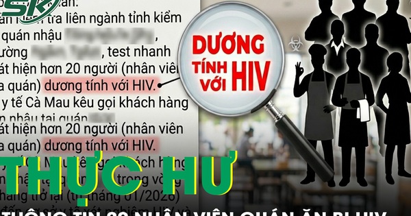 Thực hư thông tin hơn 20 nhân viên quán ăn nhiễm HIV ở Cà Mau