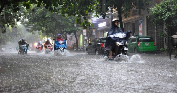 Miền Bắc lại đón không khí lạnh gây mưa lớn diện rộng
