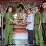 Bắt đối tượng trộm tài sản tại Miếu Bà Chúa Xứ
