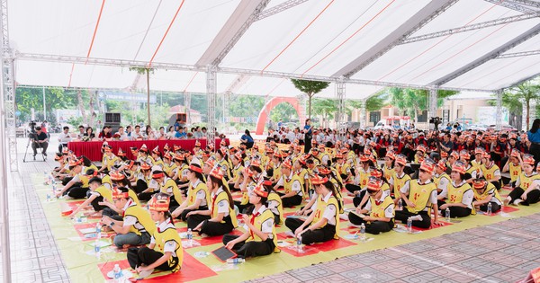 Kiến tạo tương lai bền vững từ những sân chơi phòng chống thiên tai cho học sinh