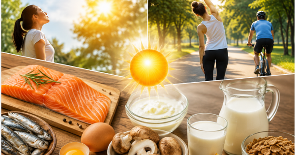 5 cách tự nhiên giúp tăng cường vitamin D, hỗ trợ xương và miễn dịch khỏe mạnh