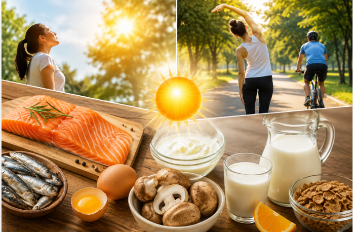 5 cách tự nhiên giúp tăng cường vitamin D, hỗ trợ xương và miễn dịch khỏe mạnh- Ảnh 1.