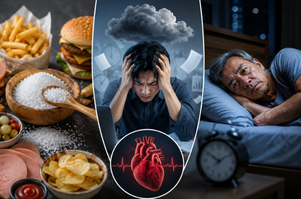 Bộ ba nguy cơ gây tăng huyết áp, làm thế nào để phòng ngừa?- Ảnh 1. Bộ ba nguy cơ gây tăng huyết áp, làm thế nào để phòng ngừa?- Ảnh 1.