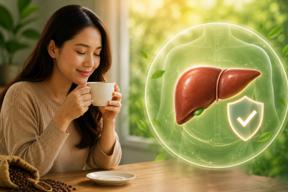 3 lợi ích với gan khi uống cà phê điều độ mỗi ngày- Ảnh 1. 3 lợi ích với gan khi uống cà phê điều độ mỗi ngày- Ảnh 1.
