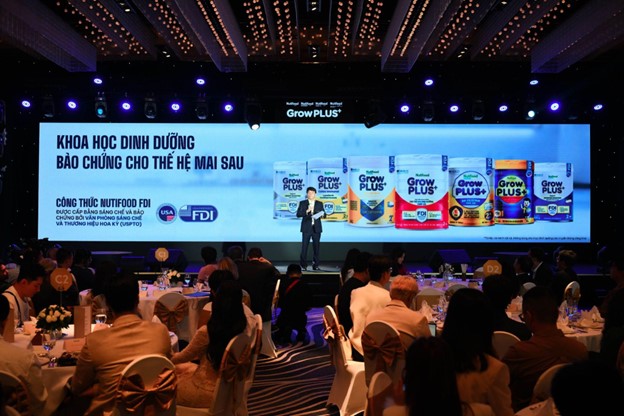 Công thức dinh dưỡng của Nutifood nhận bằng sáng chế từ USPTO Hoa Kỳ, khẳng định giá trị khoa học dinh dưỡng toàn cầu- Ảnh 1. Công thức dinh dưỡng của Nutifood nhận bằng sáng chế từ USPTO Hoa Kỳ, khẳng định giá trị khoa học dinh dưỡng toàn cầu- Ảnh 1.