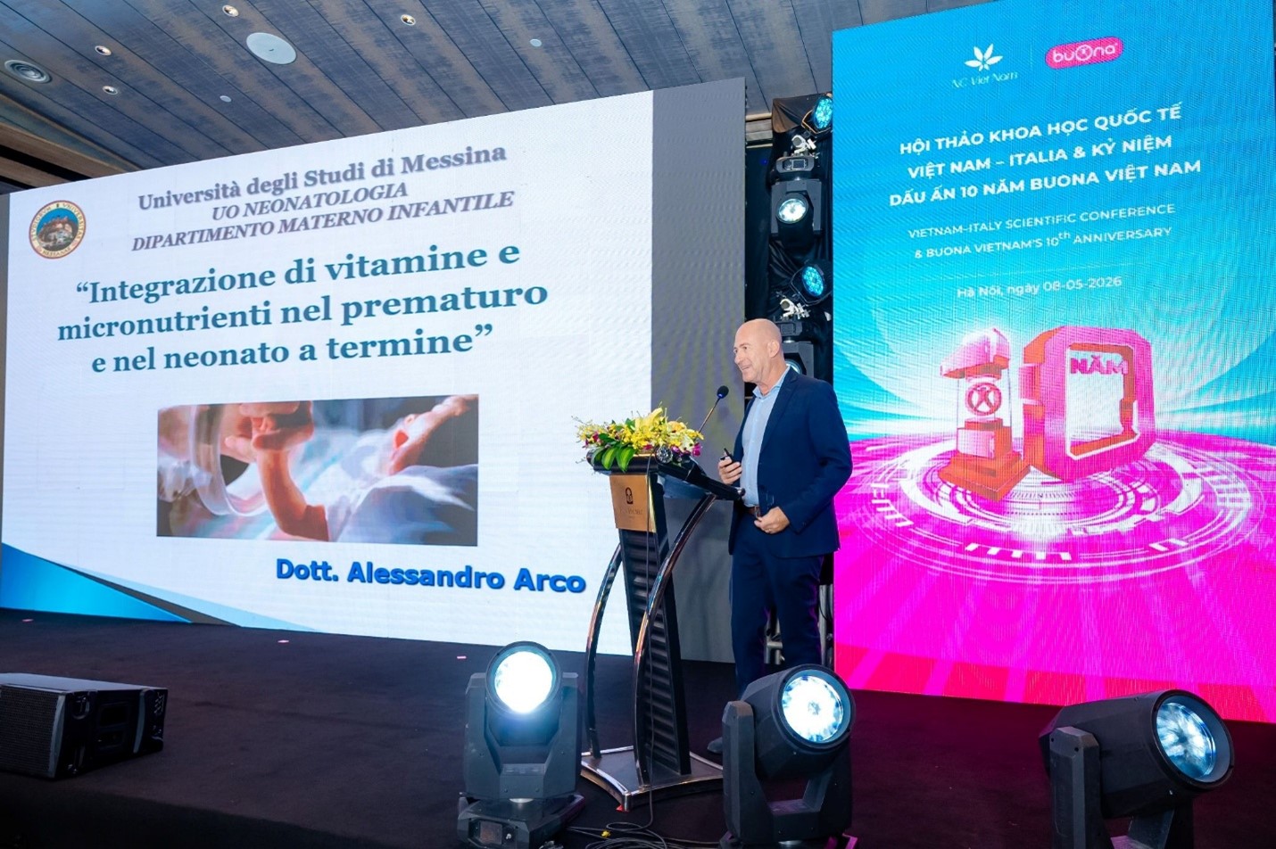 Hội thảo Khoa học Quốc tế Việt Nam Italy: Bước tiến mới trong sơ sinh học và dấu ấn 10 năm Buona Việt Nam- Ảnh 1. Hội thảo Khoa học Quốc tế Việt Nam Italy: Bước tiến mới trong sơ sinh học và dấu ấn 10 năm Buona Việt Nam- Ảnh 1.