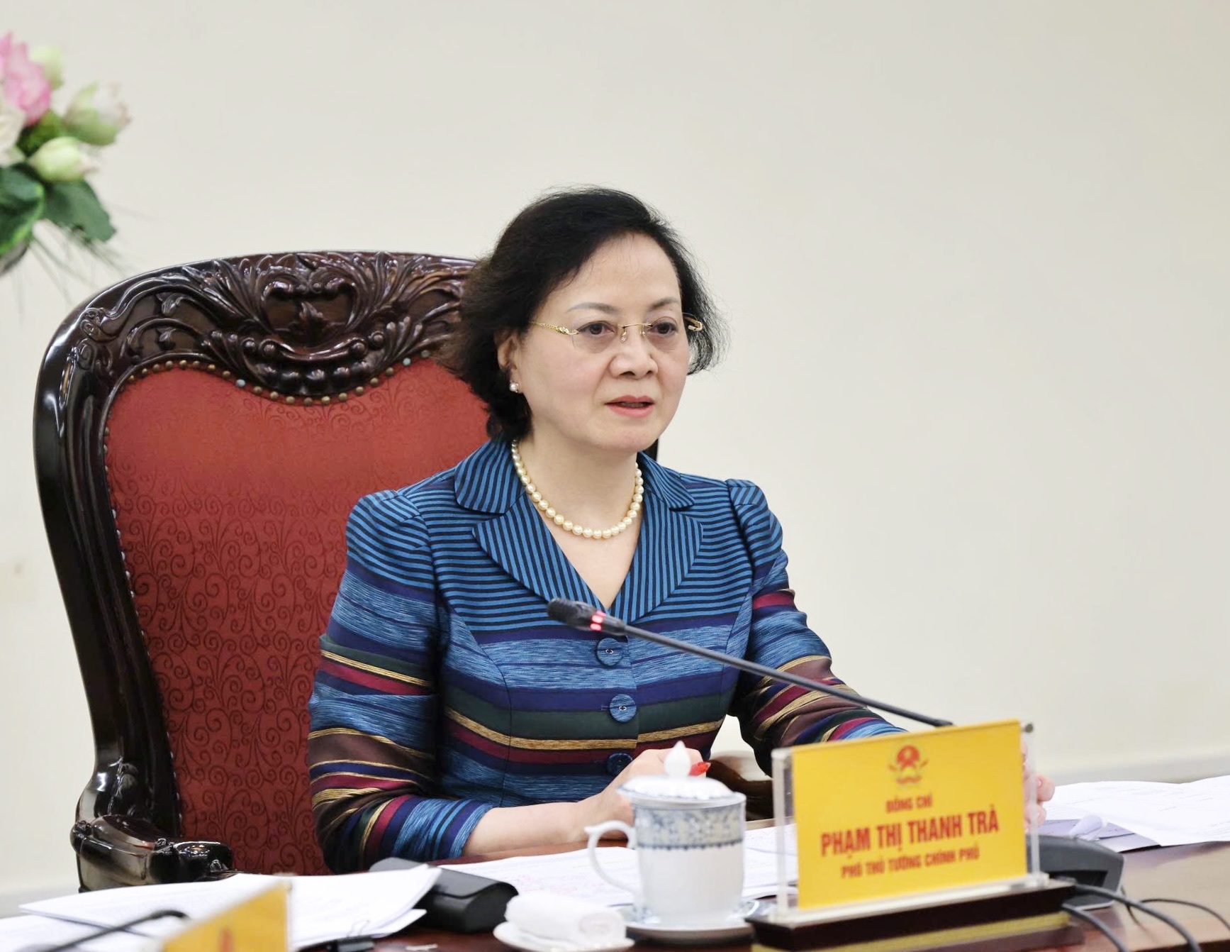 Phó Thủ tướng Phạm Thị Thanh Trà nhận thêm nhiệm vụ mới- Ảnh 1.