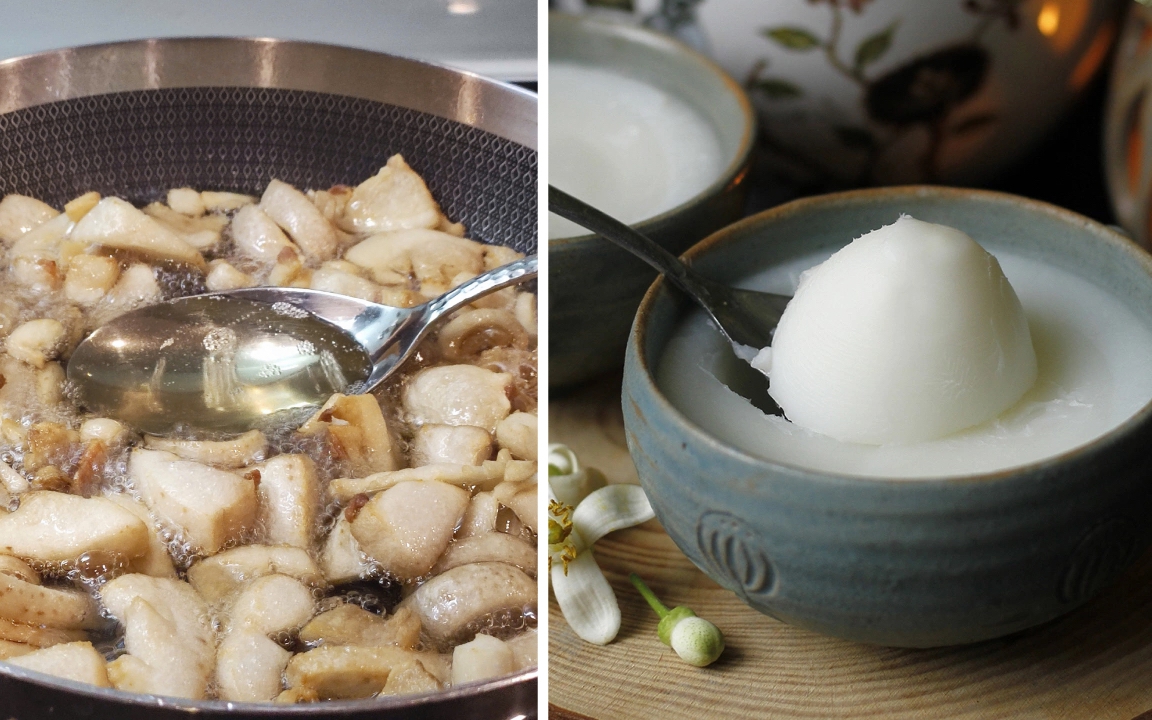 Mỡ lợn và dưỡng sinh chải đầu giúp mái tóc khỏe đẹp- Ảnh 2.
