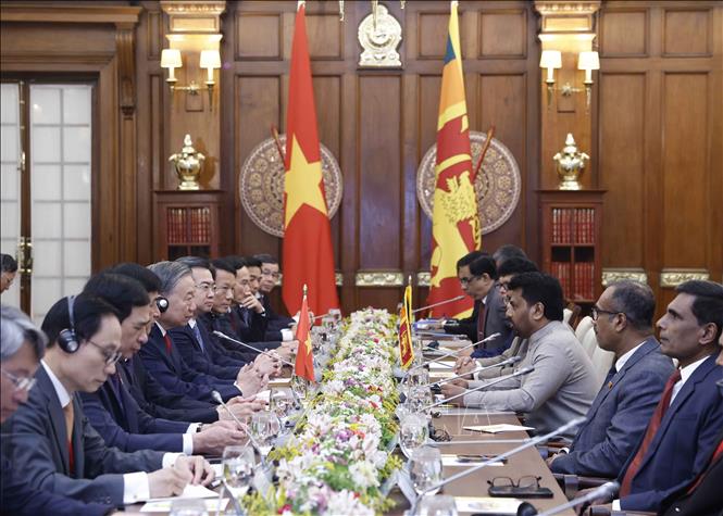 Tổng Bí thư, Chủ tịch nước Tô Lâm kết thúc tốt đẹp chuyến thăm cấp Nhà nước Sri Lanka- Ảnh 2.