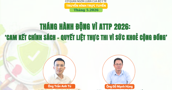 TRUYỀN HÌNH TRỰC TUYẾN: Cam kết chính sách quyết liệt thực thi vì sức khỏe cộng đồng
