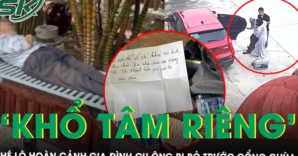 Cụ ông già yếu bị bỏ rơi trước cổng chùa: Cô gái đưa đến là con gái ruột, gia đình có ‘khổ tâm riêng’