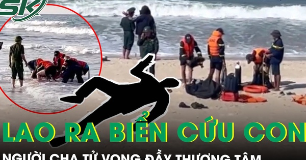 Xót xa: Tìm thấy thi thể người cha mất tích khi lao ra biển cứu con ở Quảng Trị