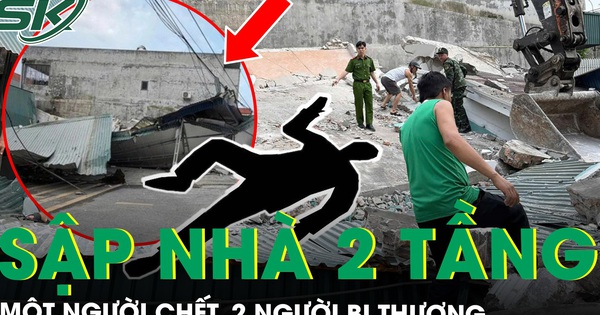 Hiện trường tan hoang vụ sập nhà 2 tầng ở Quảng Ninh khiến một người chết, 2 người bị thương