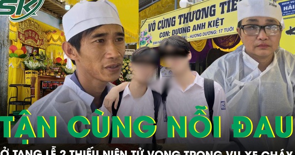 Nỗi đau xé lòng ở tang lễ hai thiếu niên tử vong trong xe cháy tại Đà Nẵng, xót xa hoàn cảnh nạn nhân