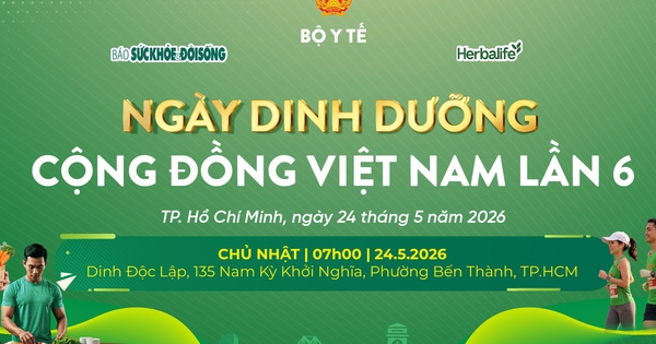 Sôi động ‘Ngày Dinh dưỡng cộng đồng Việt Nam’ Lần 6 với hàng nghìn người tham gia