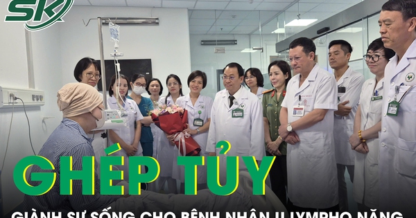 Ghép tủy giành sự sống cho bệnh nhân u lympho nặng
