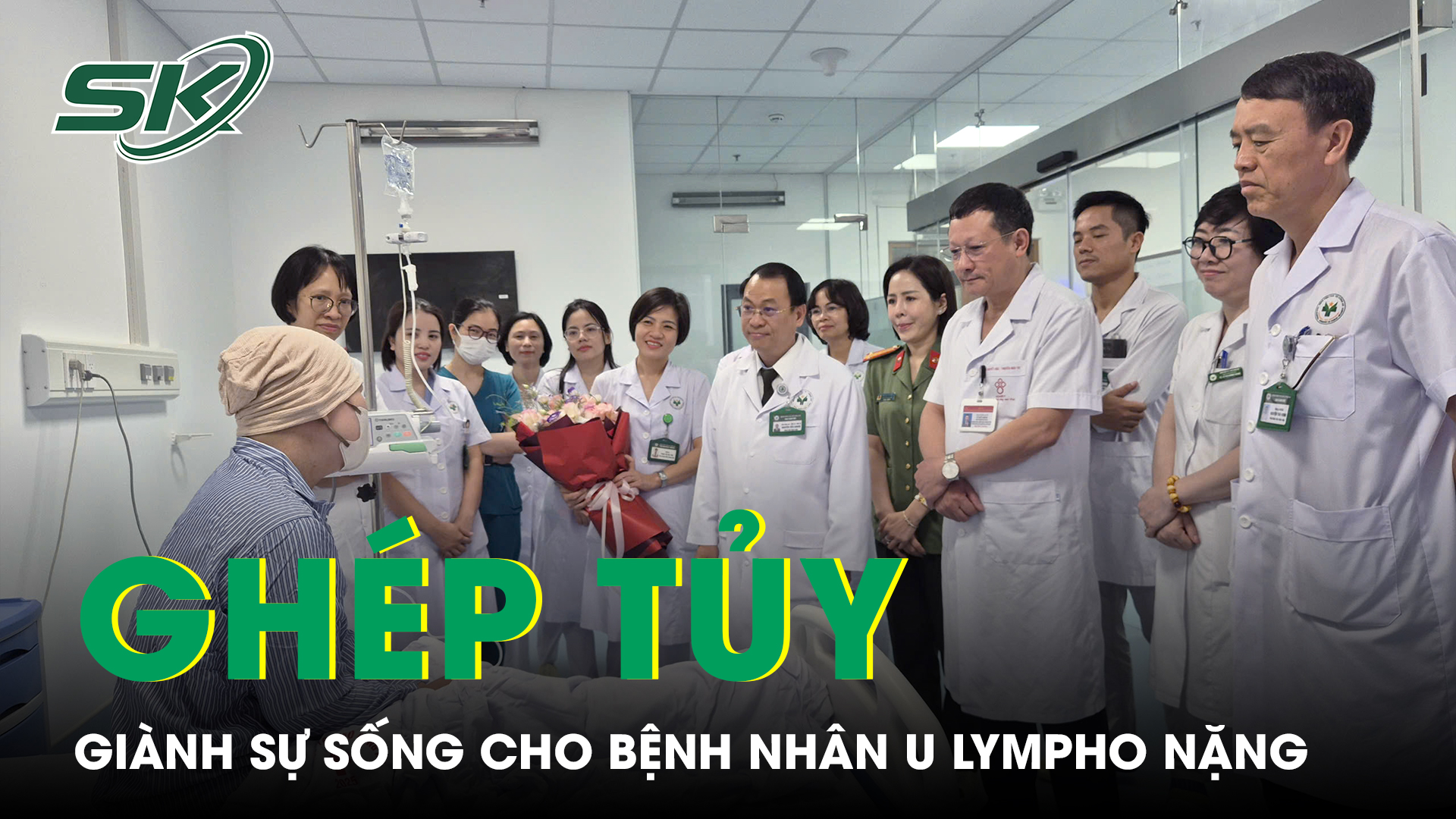 Ghép tủy giành sự sống cho bệnh nhân u lympho nặng - Ảnh 1.