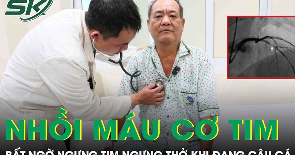 Đang câu cá, người đàn ông bất ngờ ngưng tim, ngưng thở