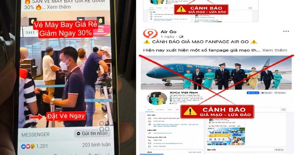 Cảnh báo lừa đảo bán vé máy bay giá rẻ dịp hè
