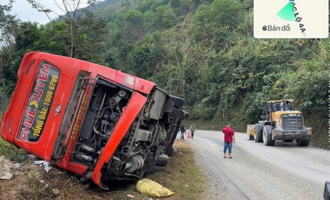 Khởi tố lái xe khách gây tai nạn làm hành khách trên xe bị thương nặng- Ảnh 1.
