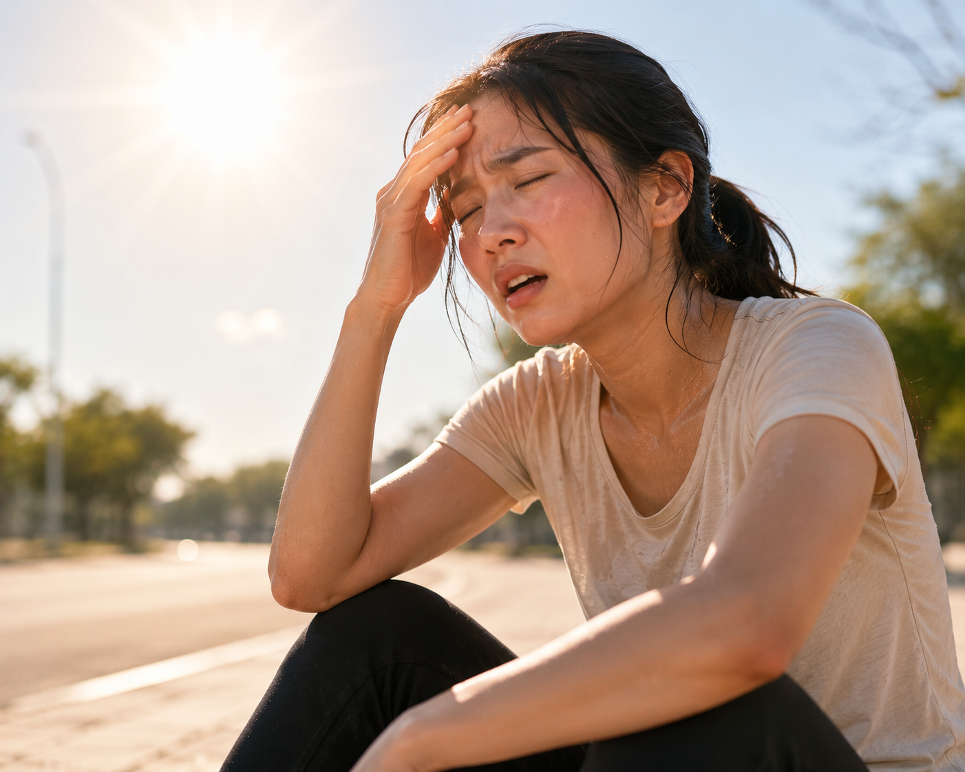 'Nắng như đổ lửa', bác sĩ Bạch Mai chỉ cách nhận biết sớm say nắng để tránh nguy hiểm tính mạng- Ảnh 1. 'Nắng như đổ lửa', bác sĩ Bạch Mai chỉ cách nhận biết sớm say nắng để tránh nguy hiểm tính mạng- Ảnh 1.