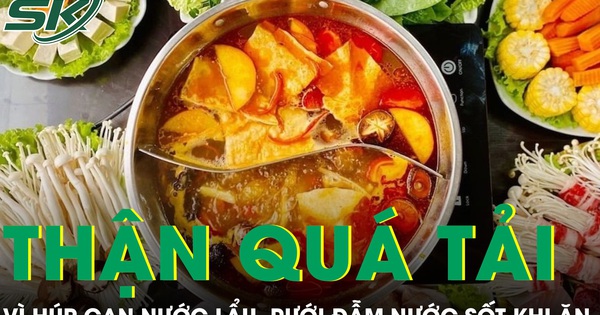 Húp cạn nước lẩu mỗi ngày, rưới đẫm nước sốt khi ăn, người đàn ông nhập viện vì thận quá tải