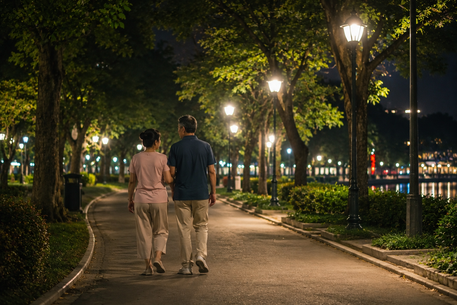 Vì sao đi bộ sau bữa ăn được xem là 'thói quen trường thọ'?- Ảnh 1.