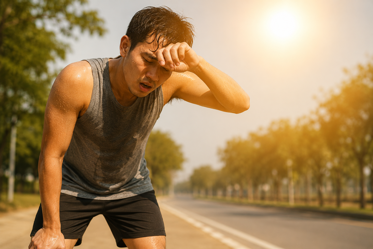 8 nhóm người có nguy cơ sốc nhiệt và biến cố tim mạch do chạy bộ mùa nắng nóng- Ảnh 2.