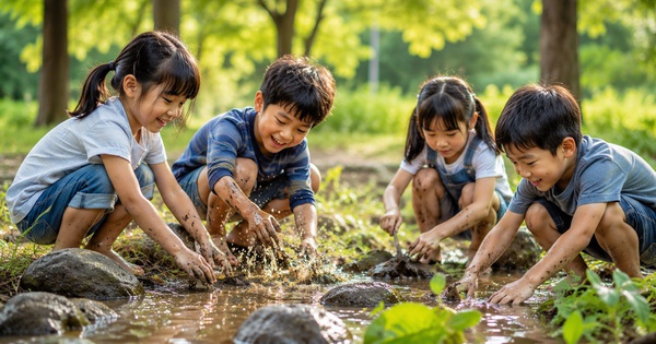 Vì sao trẻ ít tiếp xúc với thiên nhiên dễ bị hen suyễn, viêm da cơ địa?