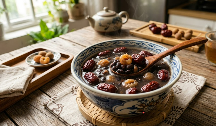 Dược thiện từ đậu đen dưỡng gan, thanh nhiệt- Ảnh 1.