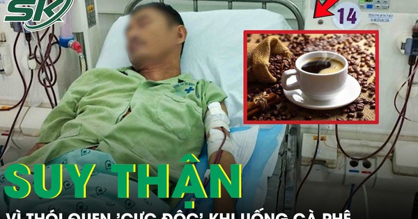 Người đàn ông suy thận vì thói quen ‘cực độc’ khi uống cà phê