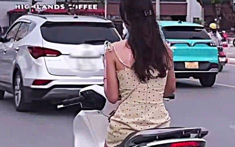 Từ clip trên mạng, cô gái bị công an mời làm việc, lộ hàng loạt vi phạm