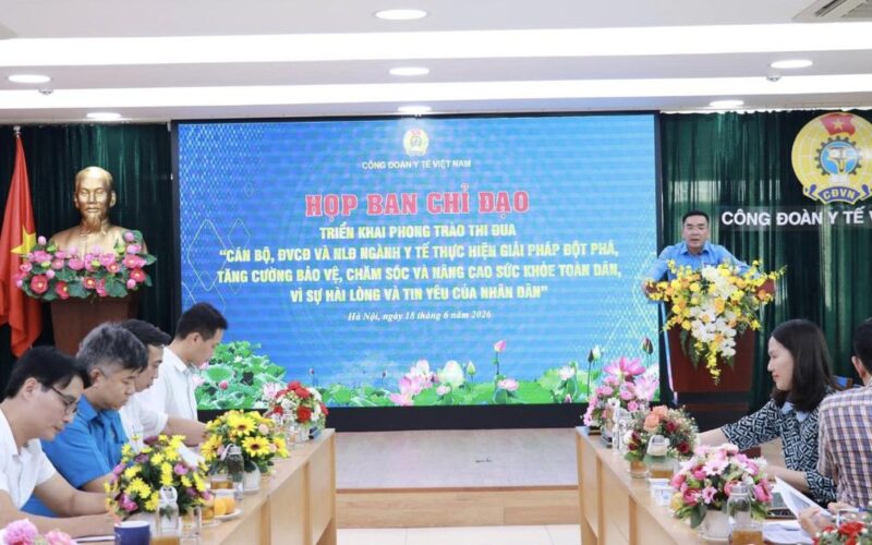 Sắp phát động phong trào thi đua thực hiện giải pháp đột phá chăm sóc sức khỏe toàn dân