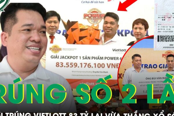 Vừa trúng 83 tỷ đồng Vietlott, người đàn ông TPHCM lại thắng xổ số thêm gần 1 tỷ đồng