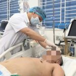 Sau trận nhậu, người đàn ông gần 100 kg xuất huyết não suýt mất mạng